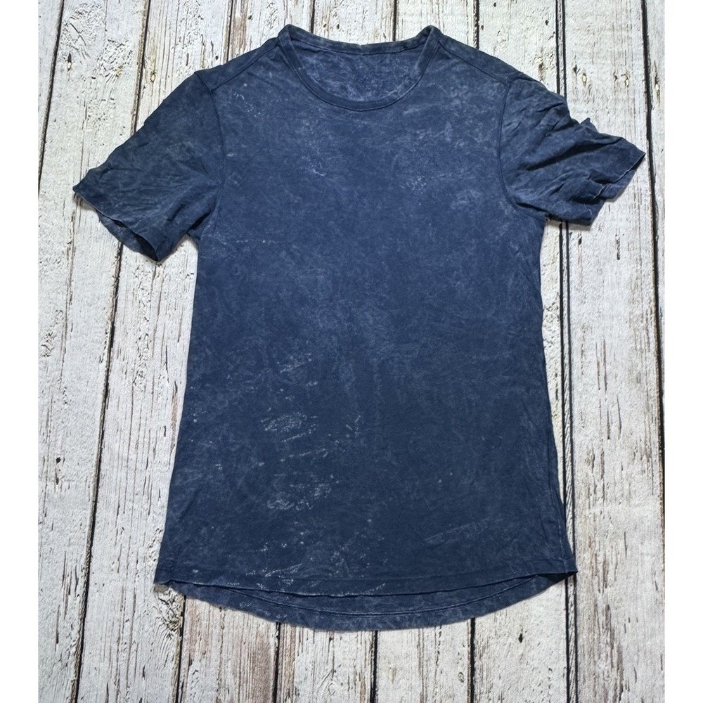 Lululemon Shirt Mens XS Sun Wash Blue 5 Year Basic Tee Short Sleeve Gym Athletic